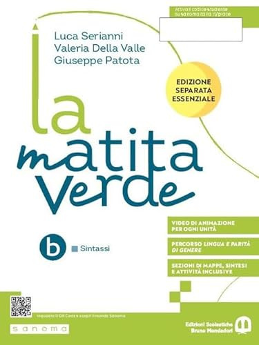 La matita verde. Ediz. separata essenziale. Sintassi. Con Sestino. Per la Scuola media. Con e-book. Con espansione online (Vol. 2)
