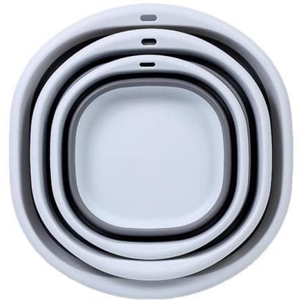 Évier pliable – baignoire pliable, baignoire portable pour lave-vaisselle | Évier pliable | gain de place pour assiettes, fruits et camping, randonnée et maison.