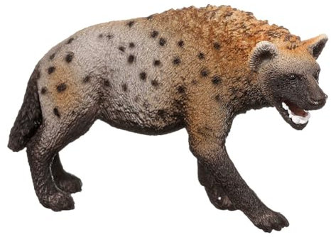 Lainiaoly Hyänen-Spielzeugfigur, Hunde-Tierfiguren, Realistische Dekorative Spielzeug-Hundefiguren Im Miniaturformat, Hyänen-Sammelmodell, Exquisite Landschaftsszenen Zum Thema Zoo Vorhanden