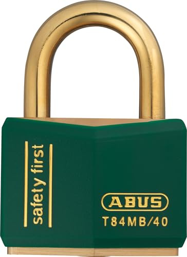 Abus - T84MB/40 40mm Green Safety First Rostfreie Vorhängeschloss - ABUT8440GRE