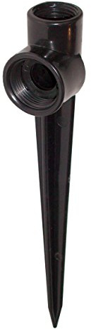 Aqua Control C170625 - Pincho Porta aspersor, Color Negro