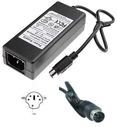 Top CHARGEUR * Adaptador Alimentación Cargador Corriente 12V 5V 2A 5 Pin Reemplazo Recambio Disco Duro Western Digital Elements WD5000E035-00