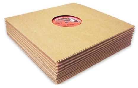 Fundas/Carpetas DE Carton Kraft para Discos DE GRAMOFONO 10 - Ref. 2326