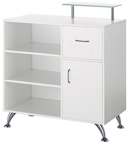 403308 weiß Empfangstheke Friseurrezeption Rezeption Tresen