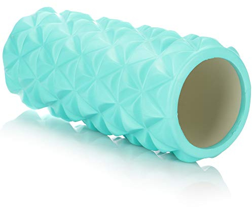 COM-FOUR® yogarulle, stimulerande fascierulle, stimulerar | fitness - yoga - träning och sport