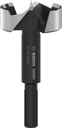 Bosch 1x Broca Forstner EXPERT Wood (para Madera blanda, Madera dura, Ø 45,00 mm, Professional Accesorios Taladro)