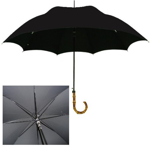 Vista International Men's Bamboo Umbrella (Black)