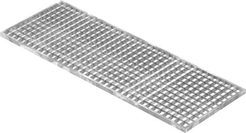 Fenau Grigliato/Griglia Dimensioni: 390 x 1090 x 20 mm - MW: 30 mm / 30 mm (zincato a caldo) (Adatto per telaio: Fenau 400 x 1100 x 23 mm)
