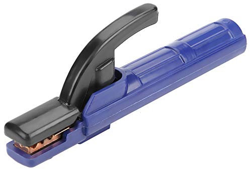 300A Pinza de Electrodo de Soldadura Soporte de Electrodo de Cobre Aislado por Portaelectrodos para Máquina de Soldadura con Soporte Antiescaldado y No Conductor