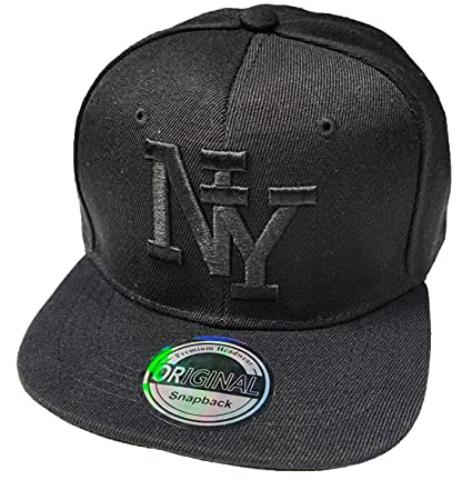 J26 SNAPBACK USA - Berretto da baseball per bambini, Nero , Taglia unica