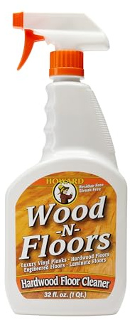Howard Wood N Floors WF0032 Floor Cleaner for Hardwood, Engineered and Laminate Wood Floors and Natural Wooden Surfaces