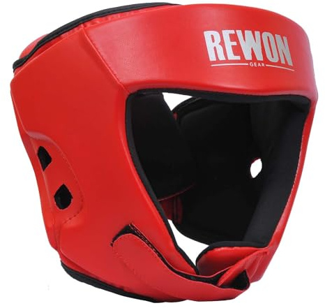 URBANSBEE Casco da Karate, MMA, Muay Thai, Kickboxing, Arti Marziali, Sparring, Allenamento - Caschetto Boxe Protettivo Integrale per Uomo, Donna e Bambini - Design Regolabile, Leggero/Resistente