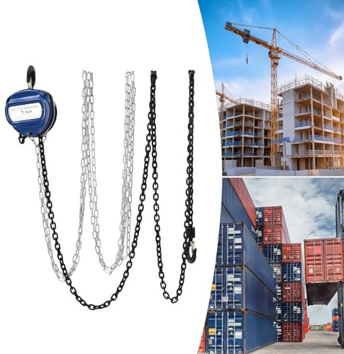 Handkettenzug Hebezug Kettenzug, Handseilwinde Arbeitslast bis zu 1000kg Fabrik für Garage, Lager, Transport