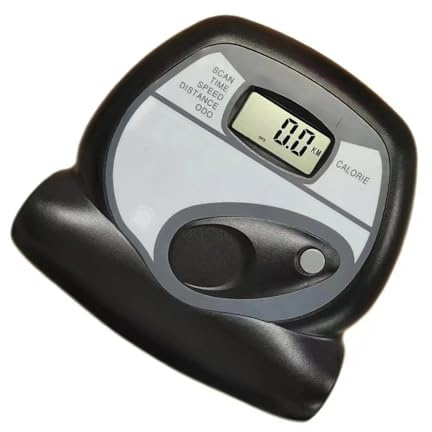 LUOFENG Rastreadores de fitness multifuncionales con monitor de frecuencia cardíaca para cintas de correr y bicicletas estáticas, pantalla LED alimentada por pilas