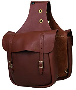 Weaver Leather Unisex-Erwachsene Satteltasche TG-Chap braun, 11 X 12 X 4