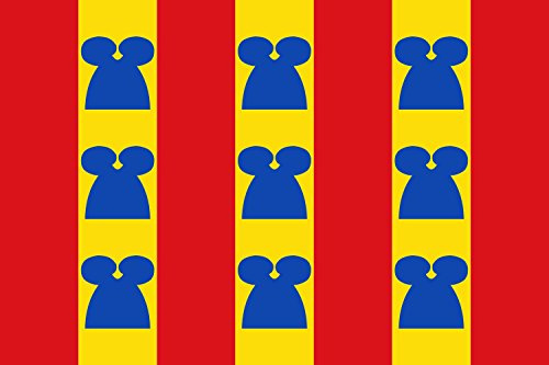 magFlags Bandera Large Peralada Gerona, Cataluña, España | Bandera Paisaje | 1.35m² | 90x150cm