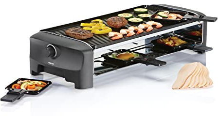 Princess 162840 Teppanyaki Party – Parrilla, Raclette y Plancha Reversible