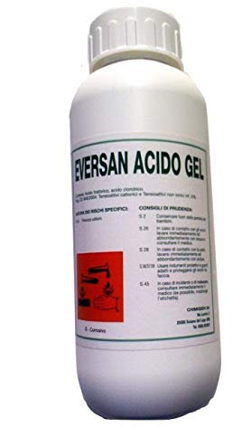 Ácido para limpieza de hidromasajes y spas – Eversan ácido gel 1 l