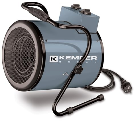 65310E generatore aria calda elettrico, ventilatore industriale 3000W per riscaldamento esterno