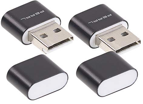 PEARL Mini USB Stick: 2er-Set Mini-Cardreader für microSD(HC/XC)-Karten bis 128 GB & USB (Micro SD, microSD-Kartenleser, microSDHC Speicherkarten)