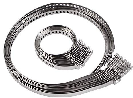 10PCS Pince De Joint HomocinéTique D'Arbre à Cardan Collier De Serrage En Acier Inoxydable RéGlable