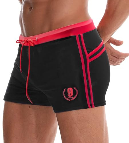 Arcweg Bañadores Hombre Traje de Baño Corto para Hombres Calzoncillos Secado Rápido Elástica Almohadillas Extraídas Deportes Acuáticos
