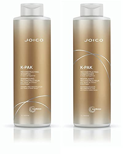 Joico K-Pak Reconstruct Shampoo and Conditioner 1000ml duo