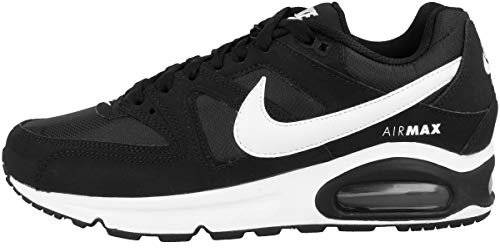 Nike Damen Air Max Command Sneakers, Schwarz Black White, 40.5 EU