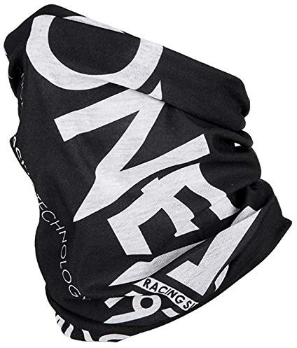 O‘NEAL | Halstuch Schlauch-Schal | Mountainbike Motocross Motorrad | Ungesäumt, Bequemes Material, elastischer Stoff | Neckwarmer Solid | Unisex | Schwarz Weiß | Einheitsgröße