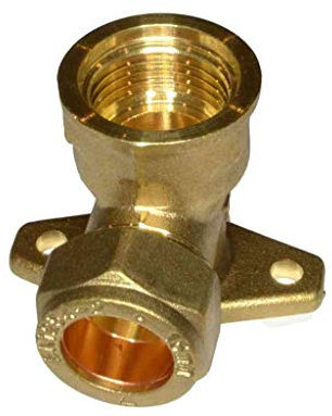 15mm x 1/2 BSP Wall Plate Elbow