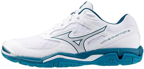 Mizuno - Wave Phantom 3 - X1GA226021 - El Color: Azul-Blanco - Talla: 45 EU