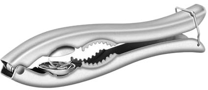 Chestnut Tongs, Nut Cracker for Walnuts, Portable Nut Opener for Chestnuts - Nut Tongs, Pecan Cracker Tool, Ergonomic Walnut Sheller for Walnut, Pencan, Chestnut