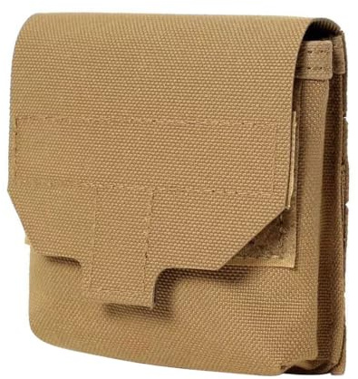 Pochette de Ceinture, Sacoche Tactique Multifonctionnel, Poche Molle pour Menottes Gadgets, Organisateur pour Rangement des Porte-Cigarettes et Menottes, pour Sport, Randonnée, Camping, Cyclisme