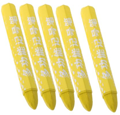 MUCKLILY 5piezas Marcador De Neumáticos Crayones De Cera Marcador De Neumáticos Para Reparación y De Coches Bicicletas y Motocicletas Crayones