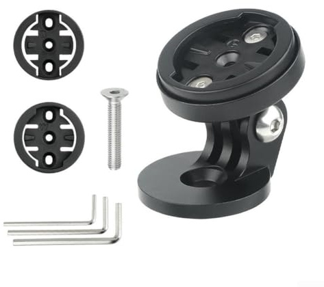 Tappo superiore per attacco manubrio bici per action camera e computer, supporto in lega di alluminio per Garmin M6 P1 L35mm