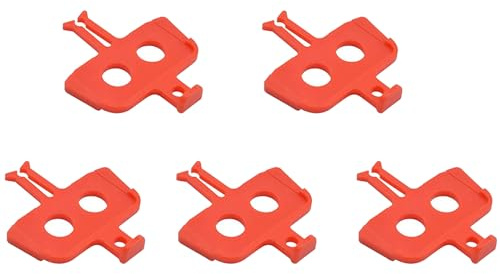 Espaciador de freno de disco para bicicleta - 5 herramientas de inserción de pastillas hidráulicas | Kit de reparación y mantenimiento de bicicletas, accesorios seguros para bicicletas plegables, bici