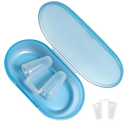 Clip nasale da nuoto, tappi in silicone anti-soffocamento per snorkeling, tappi nasali per nuoto, sport e attività acquatiche, come immersioni, snorkeling, piscina, spiaggia, vacanze estive, viaggi e