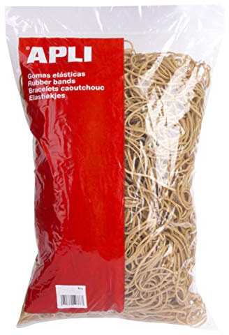 Apli 013743 Bracelets Caoutchouc 1 kg 60 x 2 mm