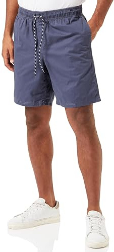 Amazon Essentials Men's Relaxed Fit 8 (20cm) Cotton Shorts with Elastic Waist and Drawstrings