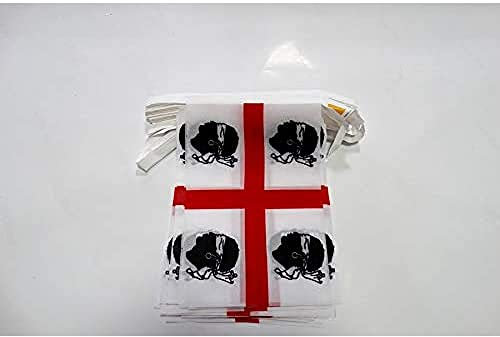 AZ FLAG - Guirlande Drapeau Sardaigne nationaliste Sardisme - 6 Mètres Avec 20 Fanions Nationalisme Sarde De 21x14 cm - Petits Drapeaux 100% Polyester - 60g