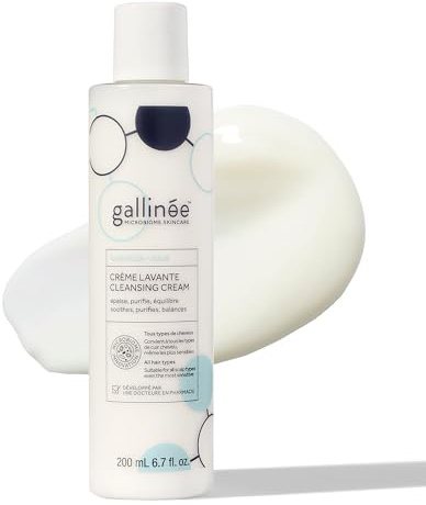 Gallinée Hair Cleansing Cream – Dermatologisch getestetes Anti-Schuppen Creme-Shampoo ohne Sulfate mit Milchsäure & Präbiotika - Für alle Haartypen, auch juckende & trockene Kopfhaut – 200 ml