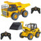 s-idee® 1515 RC Kipplader (Gelb) & Radlader (gelb) Set Huina 1:24 ferngesteuertes Baustellenset