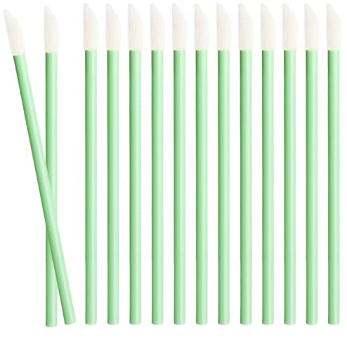 Bâtonnets Jetables pour Pinceaux à Lèvres, Lot de 50 (CSB-Green)