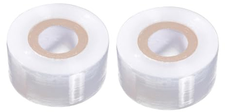 Outanaya 2pezzi Nastro per Innesto in PE Autoadesivo e Trasparente per Alberi da Frutto e Piante Estensibile per Noci Pecan, Frutti Citrus e Avocado