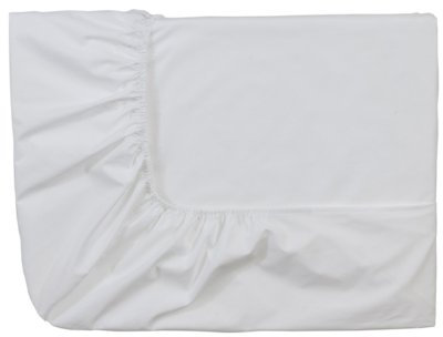 ESSIX - Spannbettlaken, Royal Line, Baumwoll-Perkal, Weiß, 160 x 220 cm