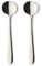 Grunwerg Egg Spoons, Stainless Steel, Mirror, 13 x 3 x 2 cm
