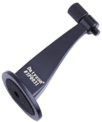 Madezz Binoculars Tripod Adapter, Universal Black Metal Binocular Adapter Mount Tripods Bracket for Binocular Telescope