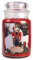 Village Candle Royal Apothekerglas mit Nussknacker, Duftkerze, groß, 602 ml, Rot