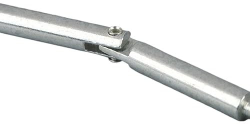 GamirA 2 Juegos de herrajes for Muebles, conexión de Doble Cabezal Engrosada, conexión excéntrica de Hierro de Doble Cabezal, conexión de fijación (Color : B)