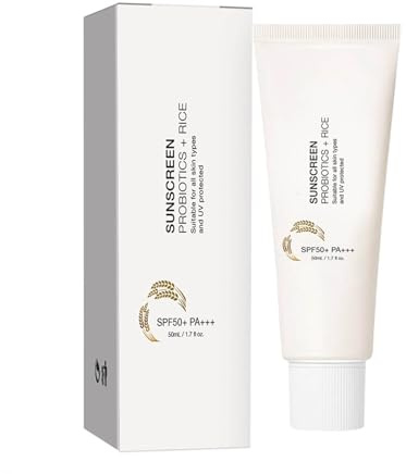 Aoseiens Relief Sun Rice + Probiotics SPF50+ PA++++ Sunscreen, Rice Probiotics Sunscreen Spf50+ Sunscreen Reis-Sonnenschutz Koreanisch für alle Hauttypen und UV-Schutz